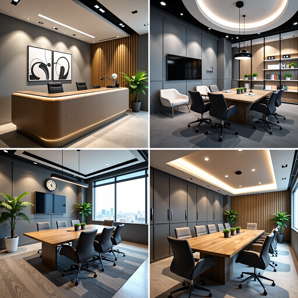 Office Work Studio Interior Design 辦公 工作室設計