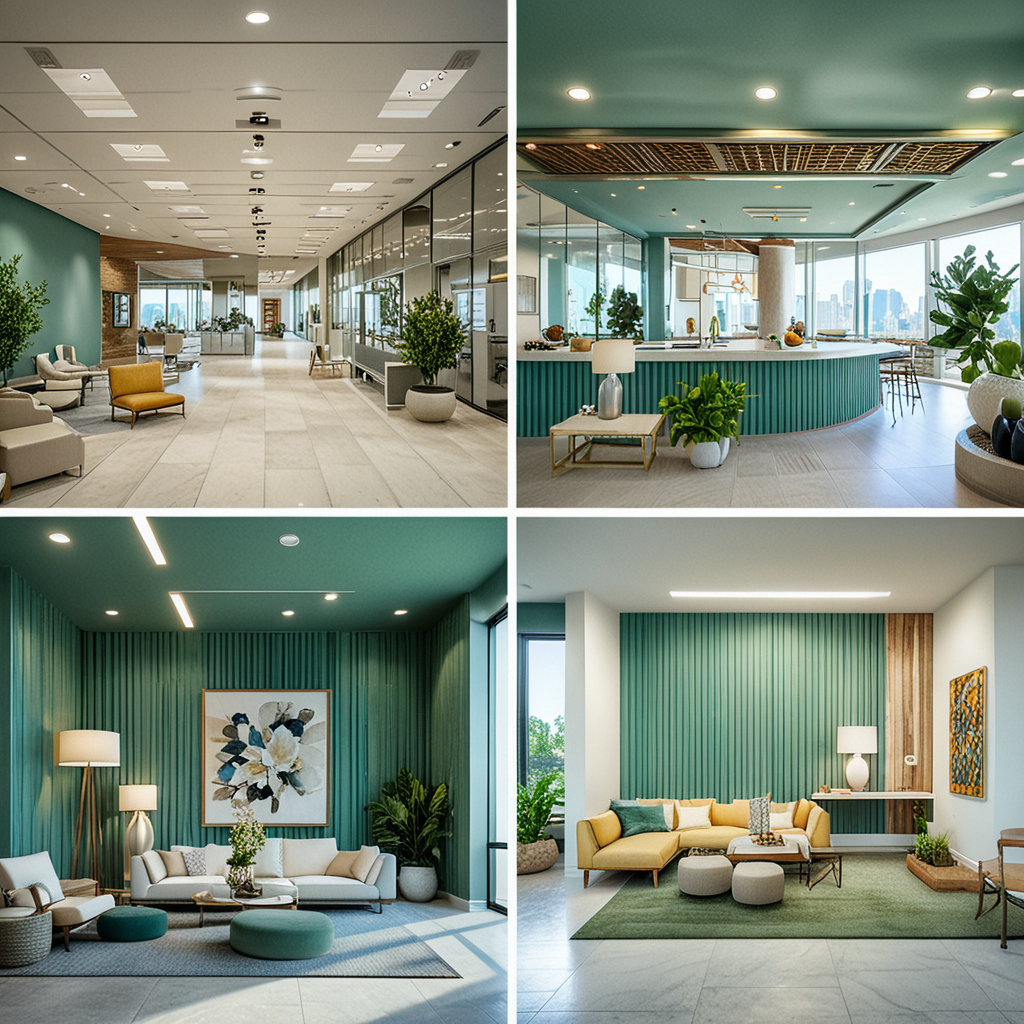 Office Work Studio Interior Design 辦公 工作室設計