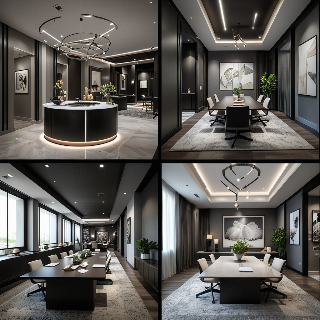 Office Work Studio Interior Design 辦公 工作室設計