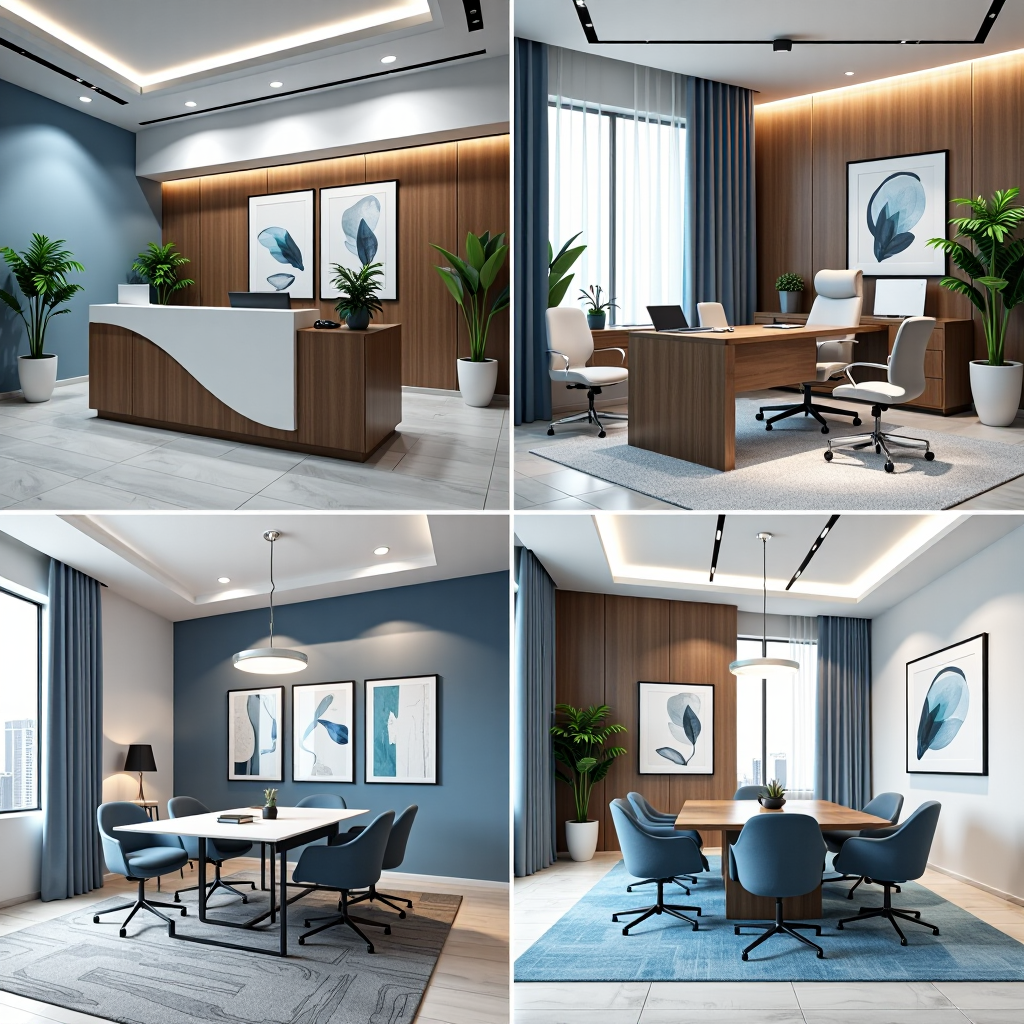 Office Work Studio Interior Design 辦公 工作室設計